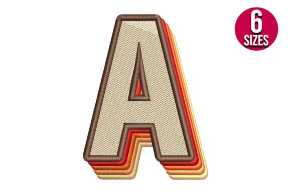 Retro Letter A